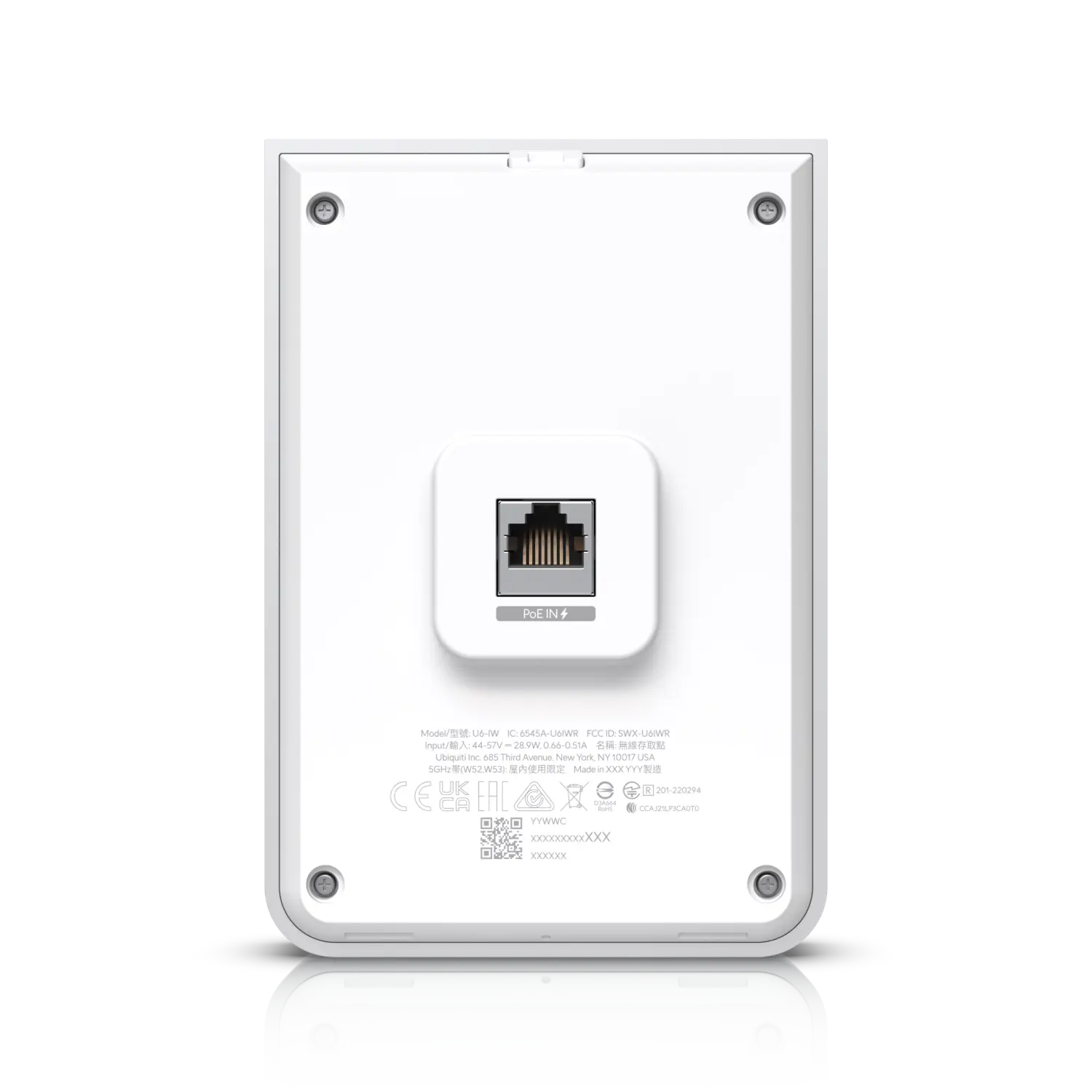 unifi in wall wi fi ap - Can I put a Ubiquiti AP on a wall