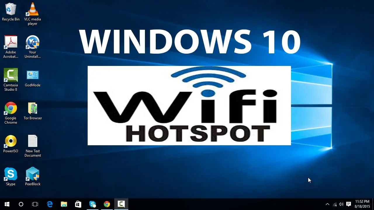 turn your pc into a wifi hotspot - Can I use my laptop as a wifi hotspot