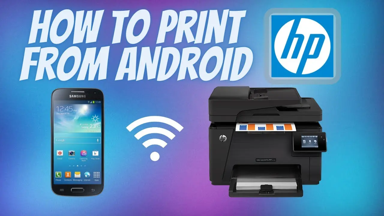 print to wi-fi printer from android phone - Can you print directly from an Android phone