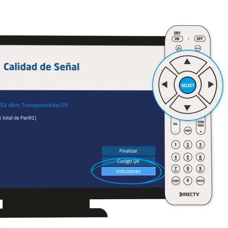 como mejorar la señal de internet de directv - Cómo ajustar la señal de Directv