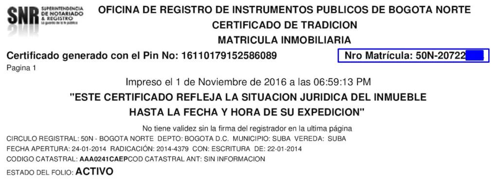 Cómo Averiguar la Matrícula Inmobiliaria de un Inmueble por Internet - Cómo averiguar el número de matrícula inmobiliaria de un inmueble como averiguar matricula inmobiliaria de un inmueble por internet - Cómo averiguar el número de matrícula inmobiliaria de un inmueble