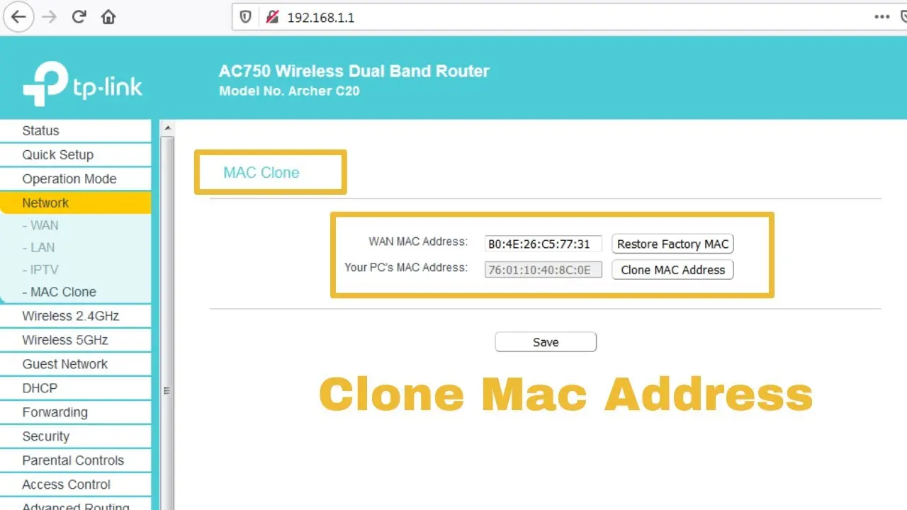Cambiar la Dirección MAC de tu Modem ADSL RPLink - Cómo bloquear una dirección MAC de mi router TP Link cambiar mac modem adsl rplink - Cómo bloquear una dirección MAC de mi router TP Link