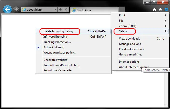 Cómo Borrar las Cookies de Internet Explorer - Cómo borrar el caché del navegador Internet Explorer como borrar las cookies de internet explorer - Cómo borrar el caché del navegador Internet Explorer