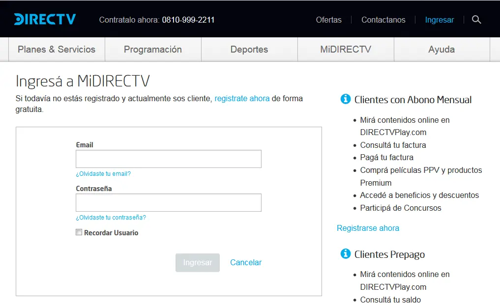 como cambiar la contraseña de internet directv - Cómo cambiar el nombre de la red Wifi Directv