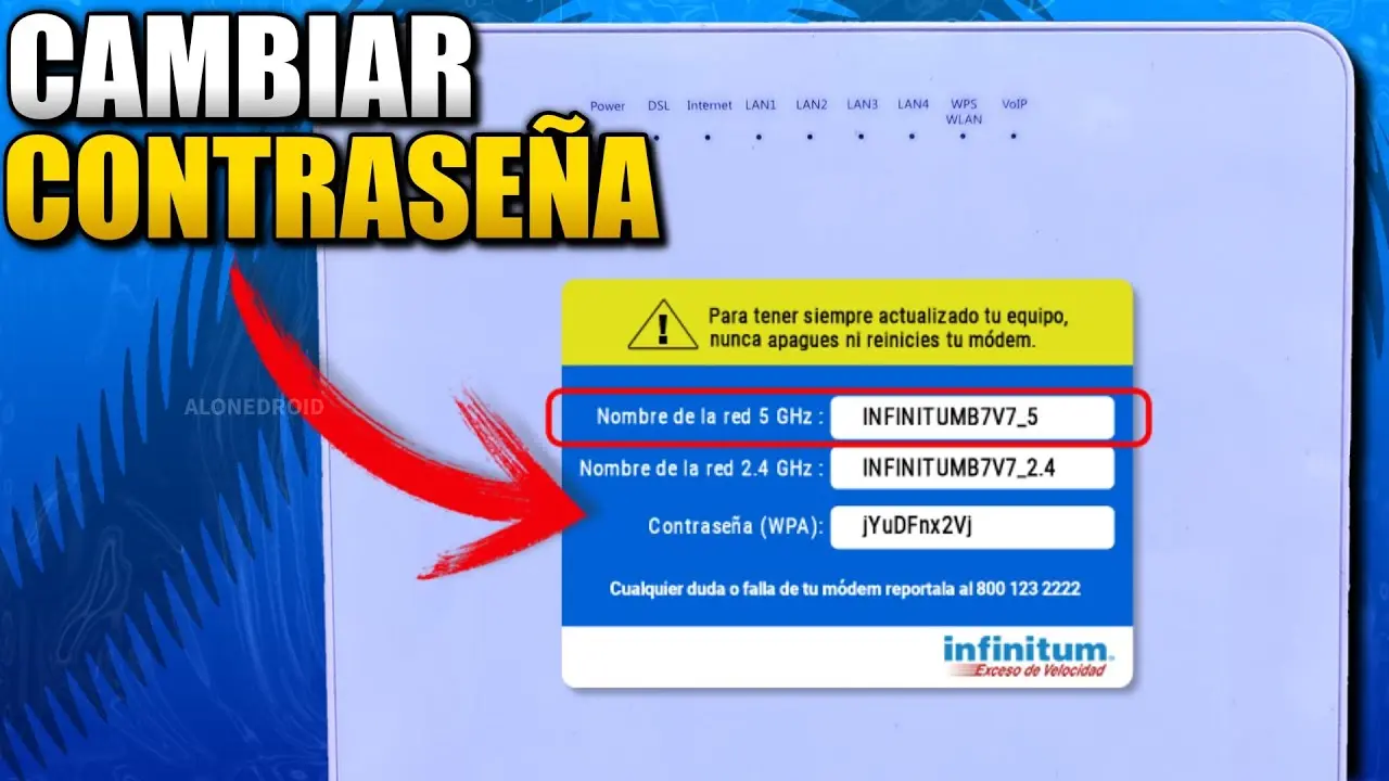 como cambiar contraseña de wifi telmex - Cómo cambiar la contraseña de mi módem TELMEX desde mi computadora