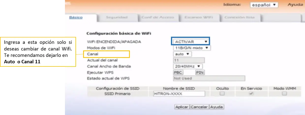 como cambiar contraseña de wi fi de modem hitron - Cómo cambiar la contraseña de WiFi directo