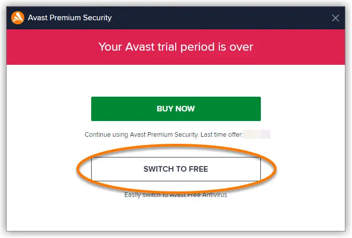 avast internet security periodo de prueba expirado - Cómo cancelar una prueba gratuita de Avast