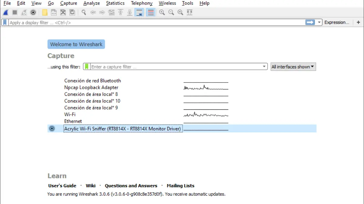 capturar paquetes wifi - Cómo capturar tráfico de red con Wireshark