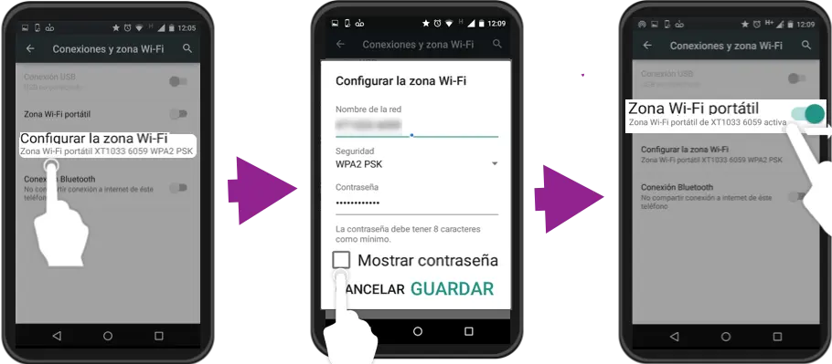 como compartir internet de un celular a otro - Cómo compartir datos de un celular a otro claro