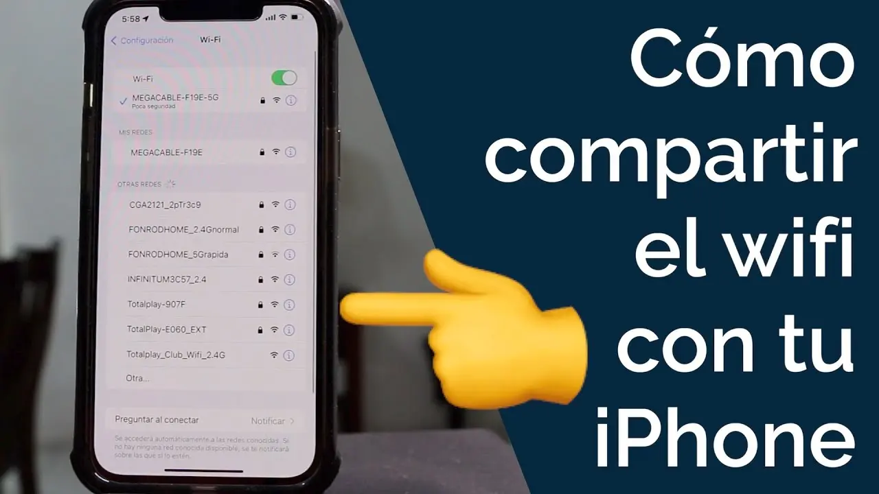 como compartir la contraseña de wifi de iphone a iphone - Cómo compartir la clave del Wi-Fi por AirDrop