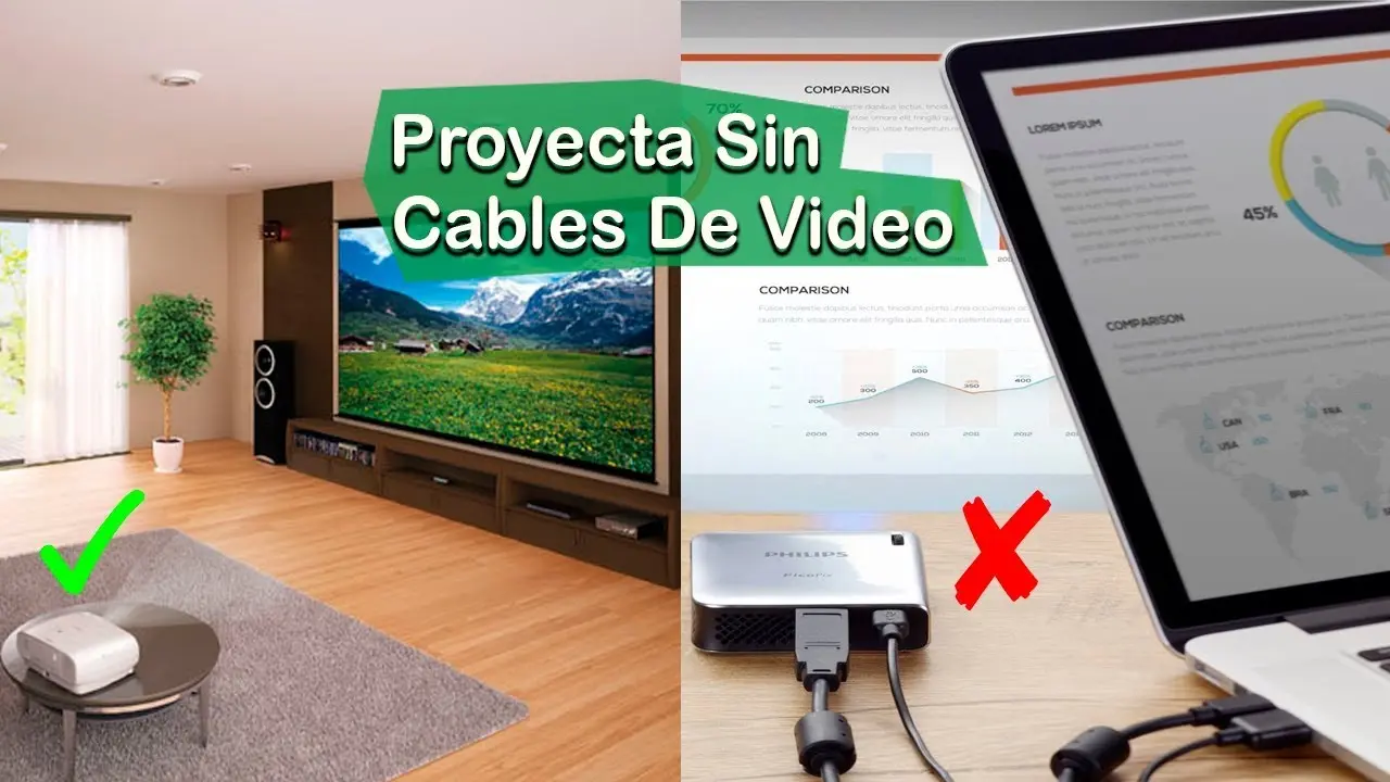 como conectar proyector a laptop por wifi - Cómo compartir la pantalla de mi laptop a un proyector