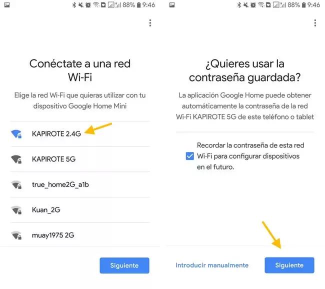 como configuro mi google home con otro wi fi - Cómo conectar el Google Home al Internet