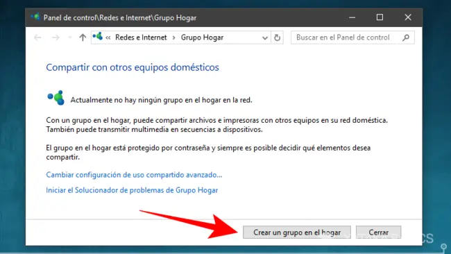como confirgurar grupo hogar por wi fi - Cómo conectarse a un grupo hogar