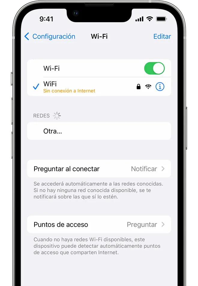 como ingreso nuevo wi fi - Cómo conectarse a una red WiFi nueva