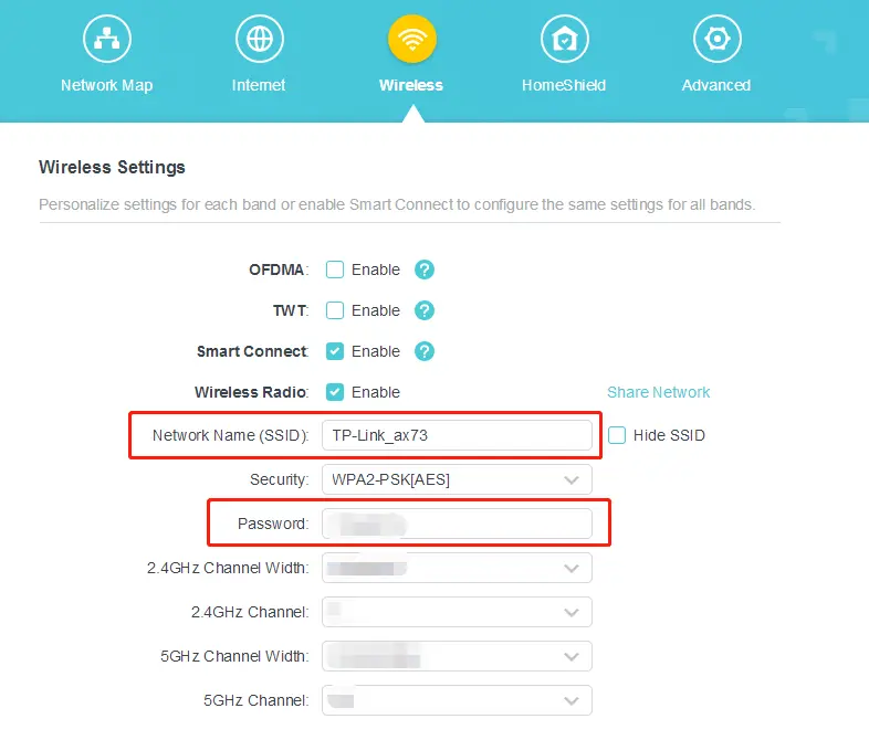 como configurar codigo de wi fi en tp link - Cómo configurar SSID TP-Link