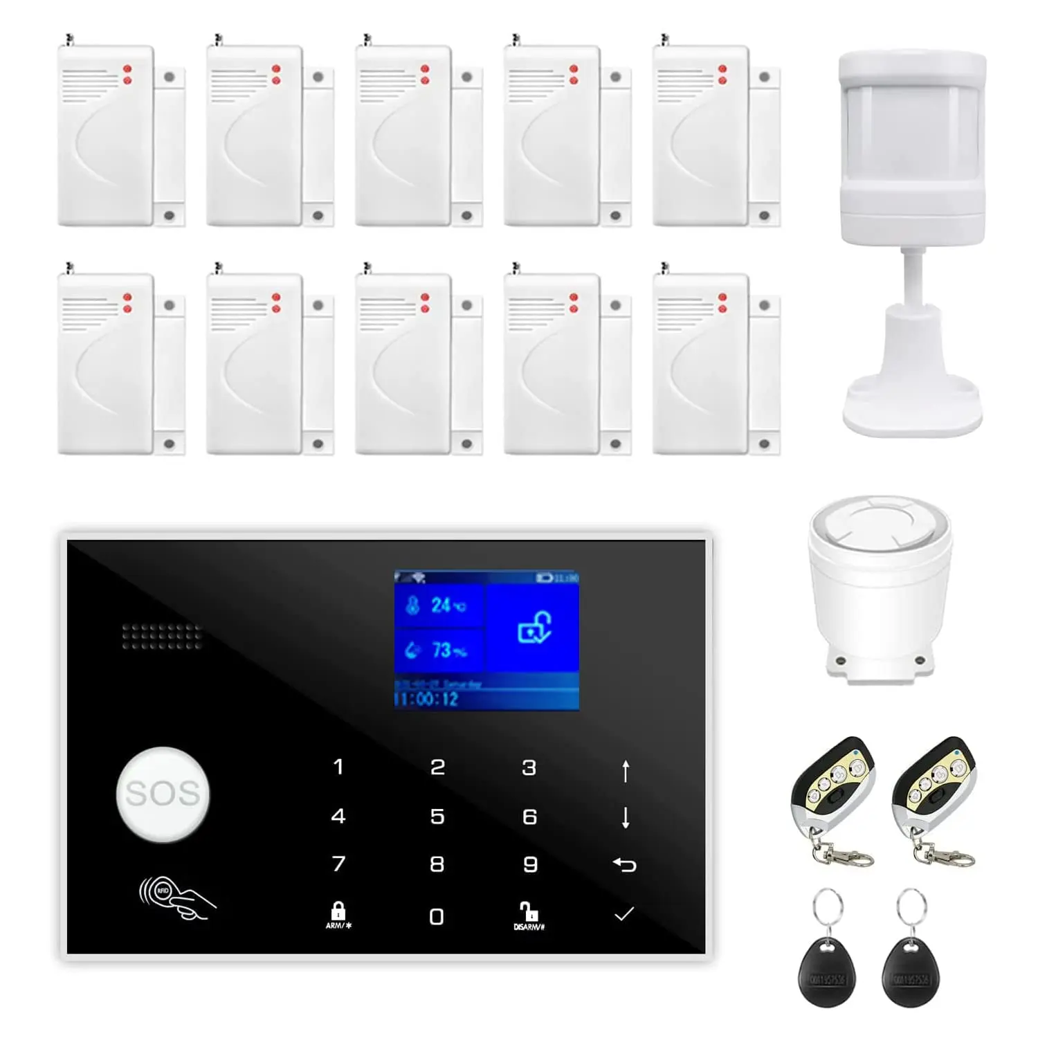 Alarmas inteligentes WiFi: seguridad y comodidad en tu hogar - Cómo desactivar la alarma de seguridad alarma wi fi seg - Cómo desactivar la alarma de seguridad