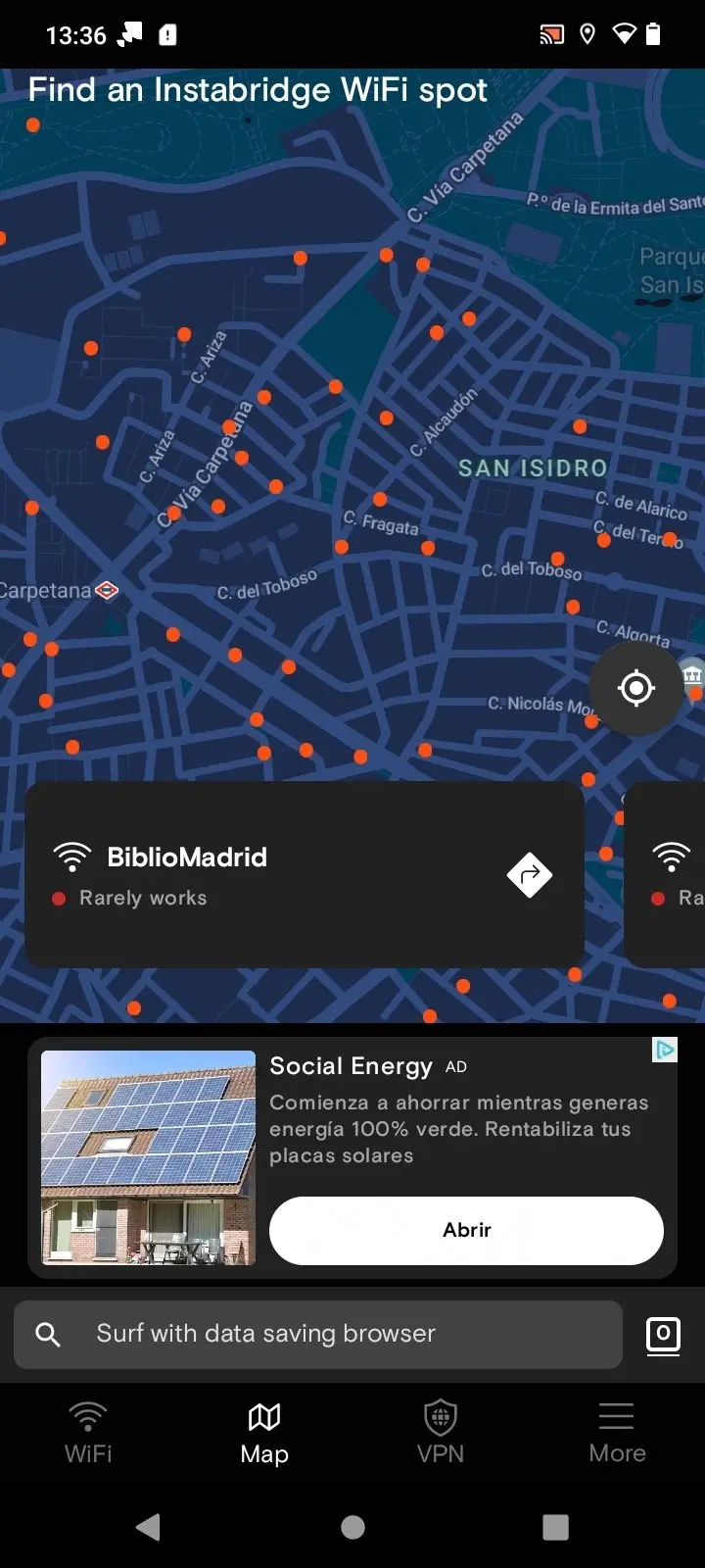 wifi instabridge - Cómo eliminar la app Instabridge de mi celular