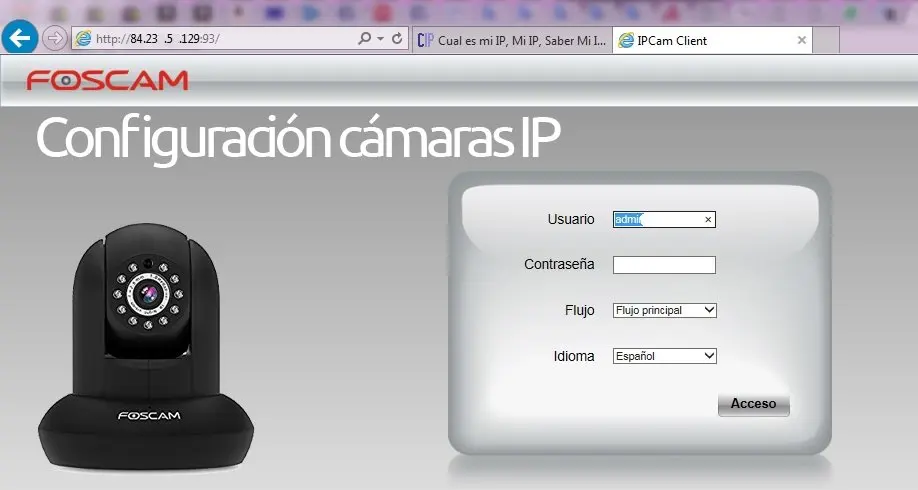 configuracion camara adsl - Cómo entrar a configuración de cámara