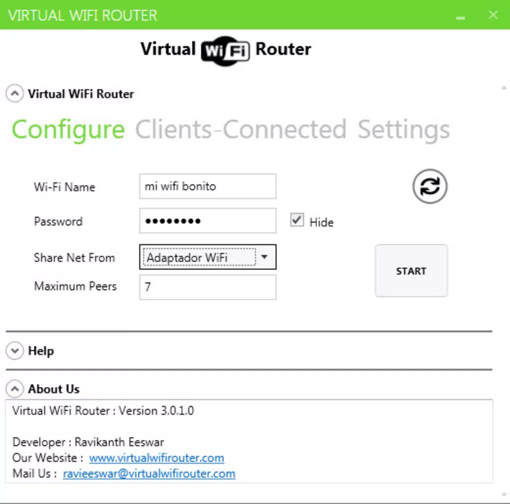 virtual wifi router mac - Cómo entrar en el router desde Mac