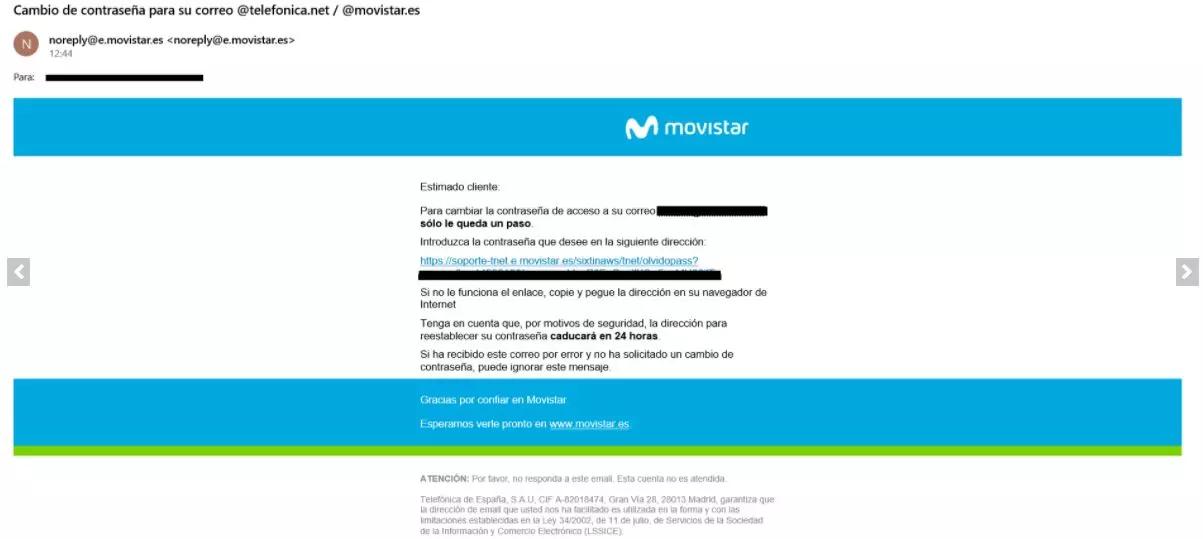 correo electronico de movistar telefonia - Cómo enviar un correo a Telefónica