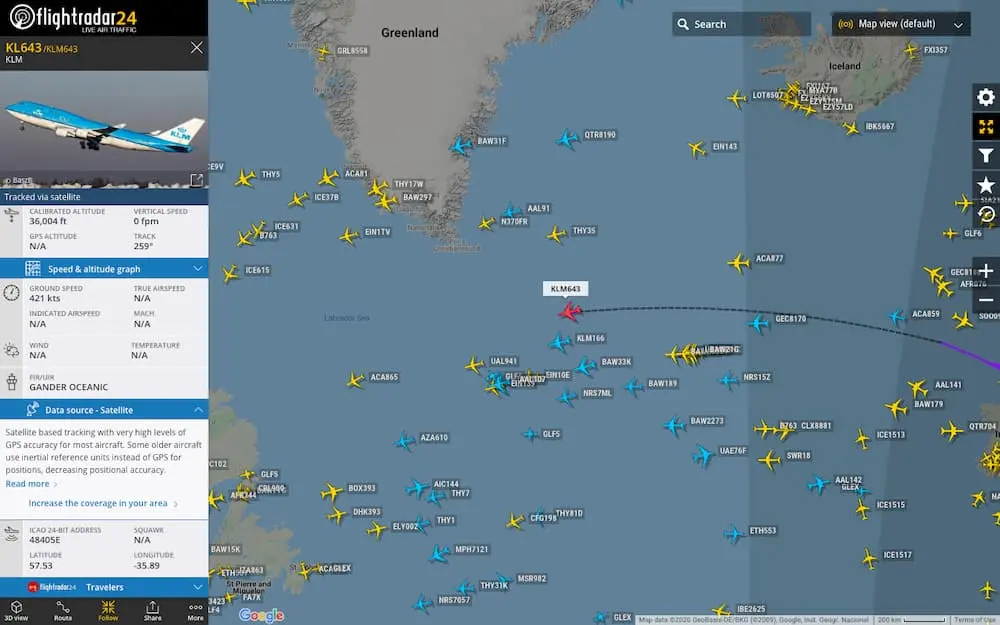 Cómo Buscar Aviones en Internet Mediante Satélites - Cómo es el GPS de los aviones como buscar por internet mediante satelites un avion - Cómo es el GPS de los aviones