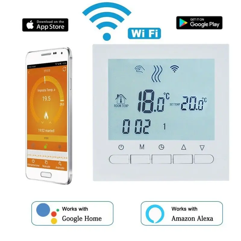 wi fi termostat - Cómo funciona el termostato inteligente