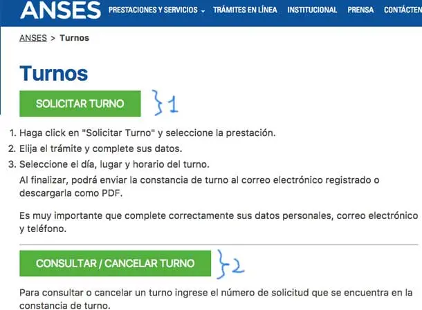 anses solicitud de turnos apoderado como hago por internet - Cómo hacer el trámite para ser apoderado de un jubilado