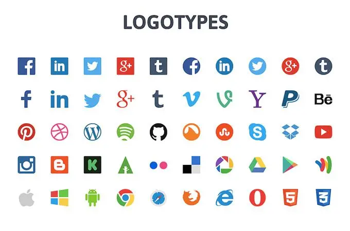 logotipos de internet con nombres - Cómo hacer logotipos personales