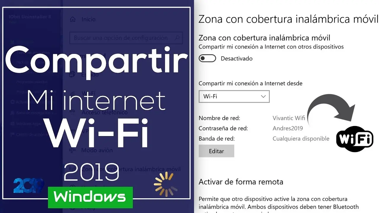 como compartir wi fi desde mi laptop - Cómo hacer que mi laptop Comparte WiFi