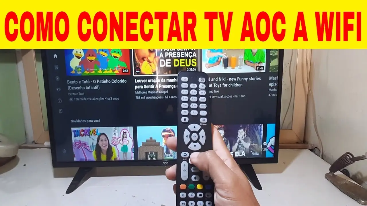 conectar smart tv aoc a wifi - Cómo instalar una aplicación en un Smart TV AOC