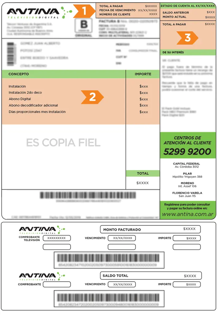 antina internet numero de telefono - Cómo me comunico con Antina