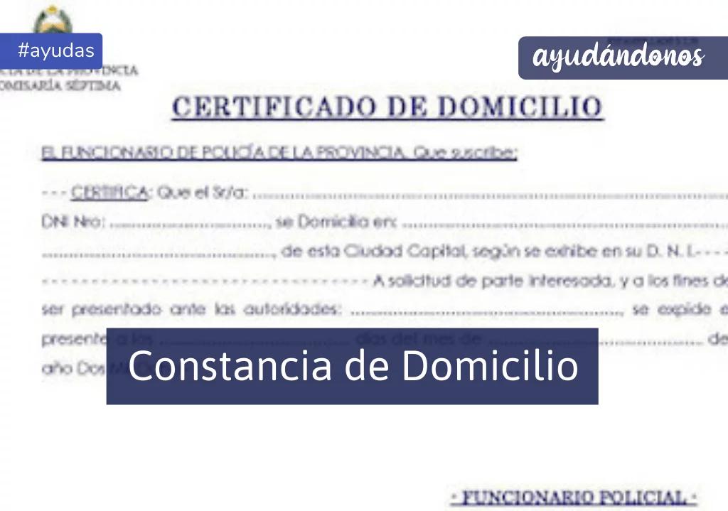 certificado de domicilio por internet - Cómo obtener un certificado de domicilio