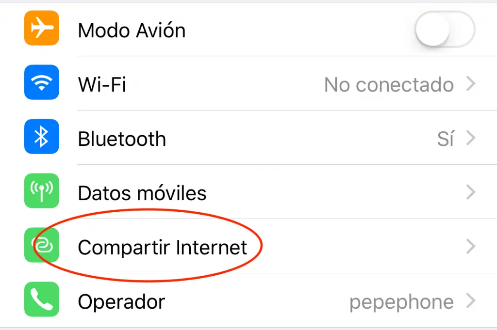 como compartir internet de un iphone a otro - Cómo poner código QR de Internet en iPhone