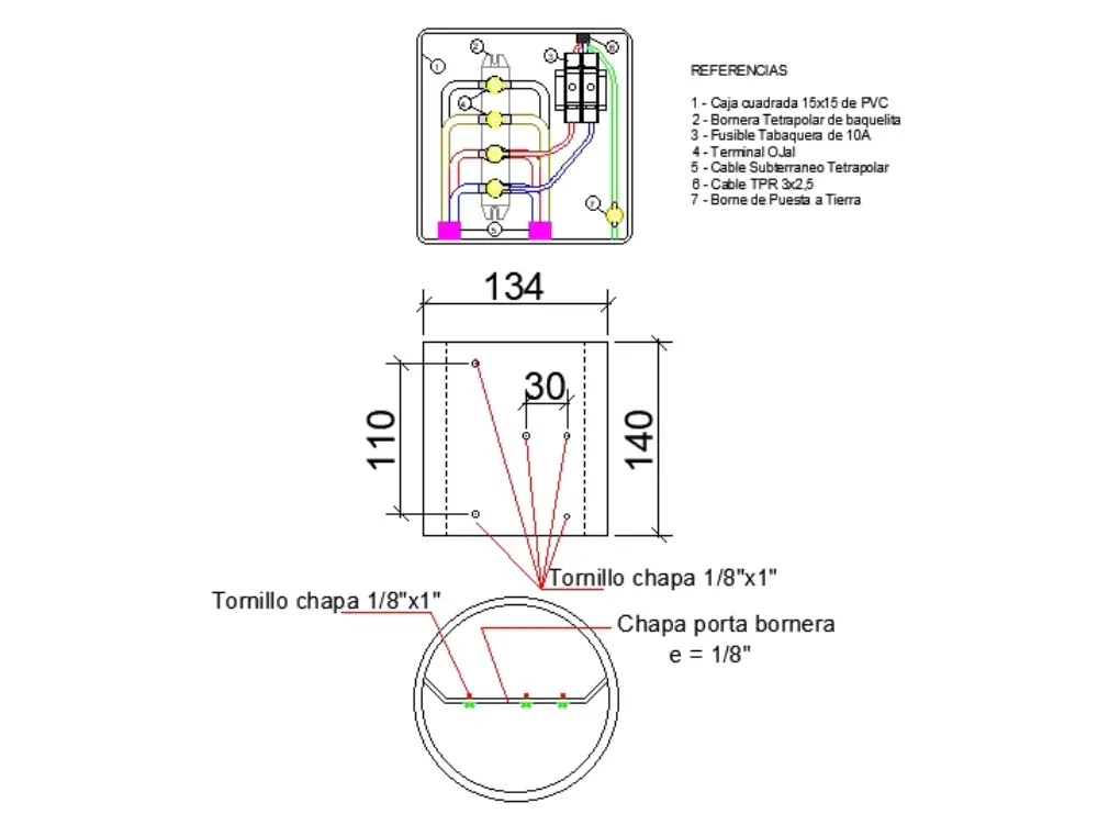 caja terminal adsl en autocad - Cómo poner la caja de herramientas en AutoCAD