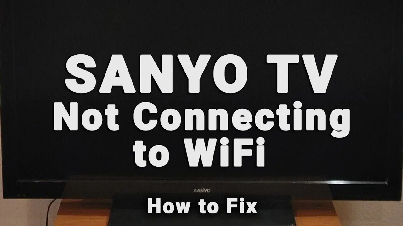 el smart tv no reconoce el wi fi sanyo - Cómo puedo conectar una TV Sanyo a Internet WiFi