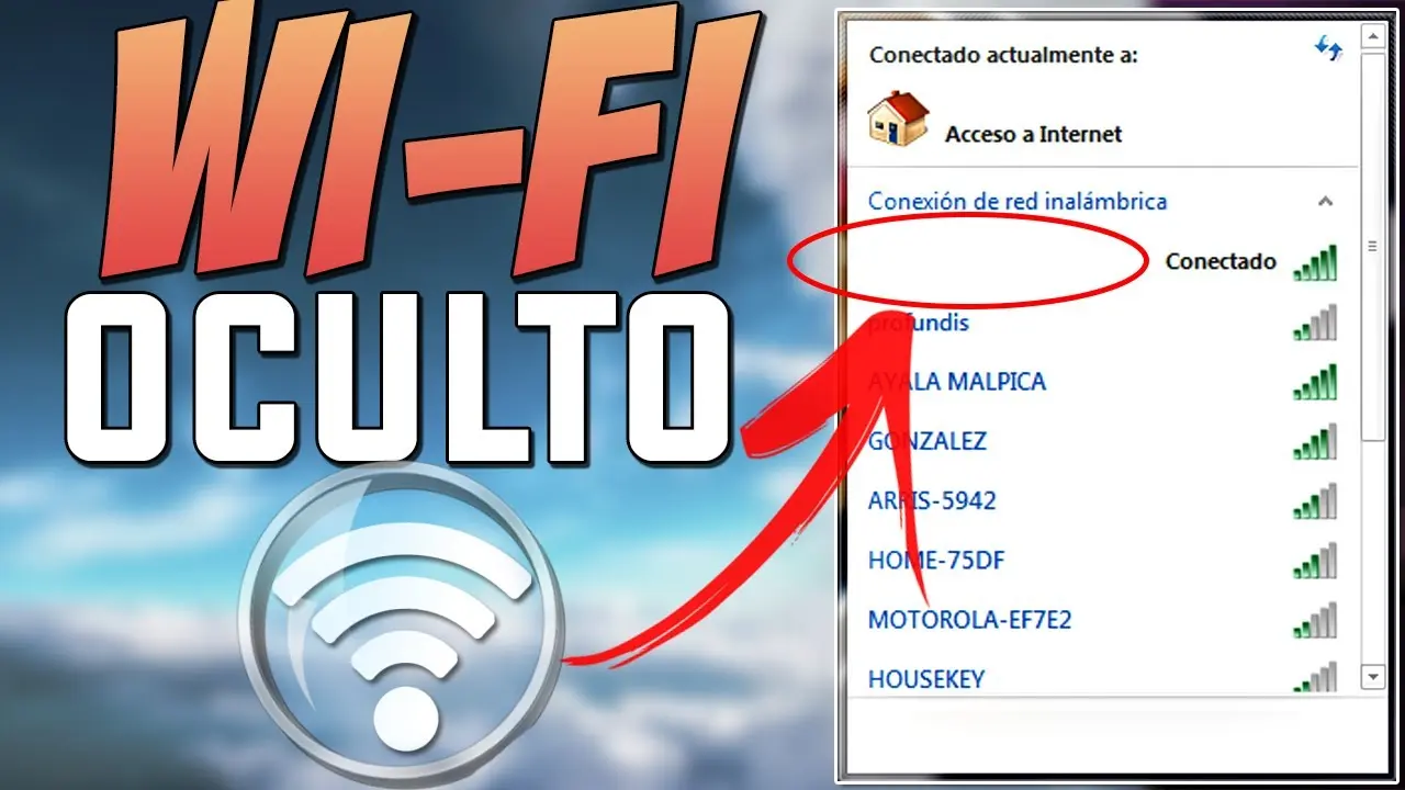 red de internet oculta - Cómo puedo poner mi red oculta