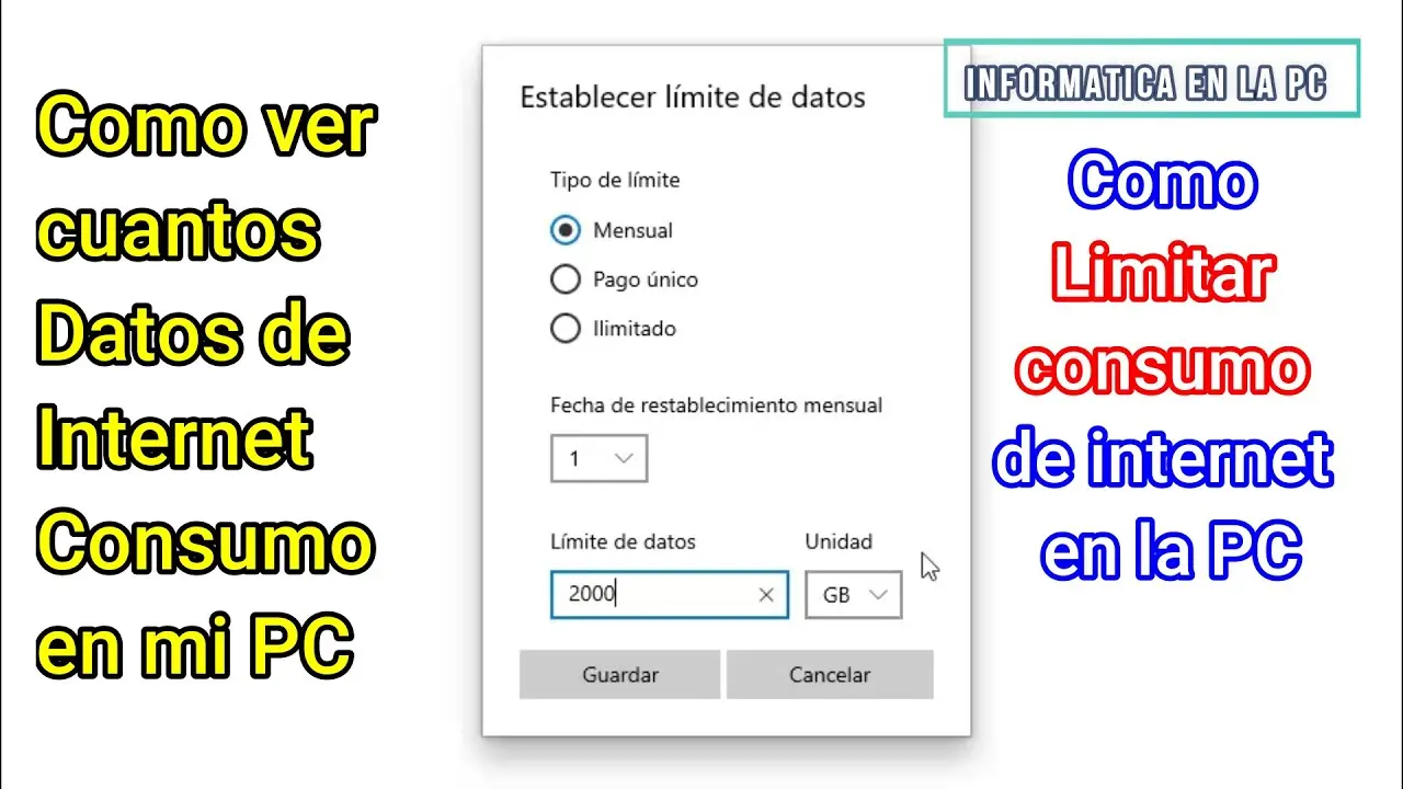 como saber el consumo de internet - Cómo puedo saber cuánto consumo de Internet