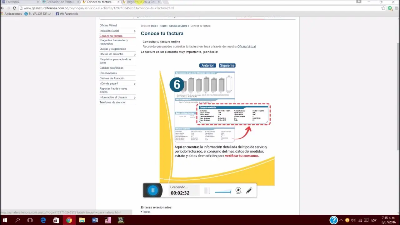 como sacar la factura de gas natural por internet - Cómo puedo ver mi factura de gas natural