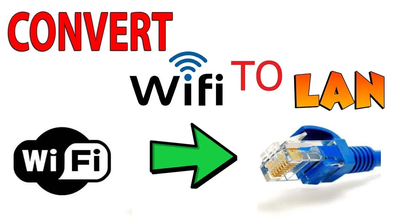 convertir en wi fi la conexion lan - Cómo quitar el modo Ethernet