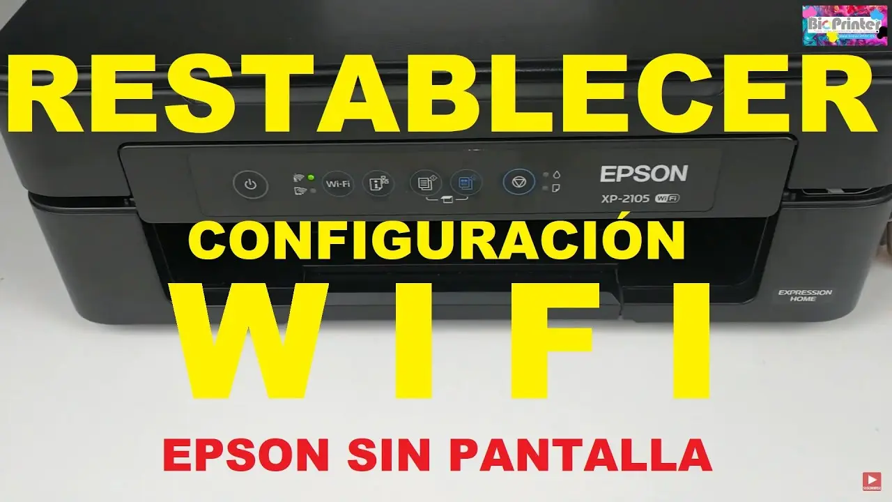 Cómo restablecer la conexión Wi-Fi de tu impresora - Cómo reiniciar el Wi-Fi de una impresora como restablecer conexion wi fi con la impresora - Cómo reiniciar el Wi-Fi de una impresora