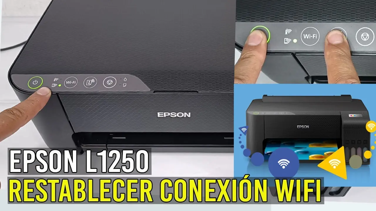 epson wi fi como restablezco el wi fi - Cómo resetear el Wi-Fi de mi impresora Epson l3150