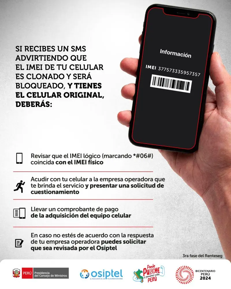 a que empresa de telefonia pertenece imei - Cómo saber a nombre de quién está registrado el IMEI