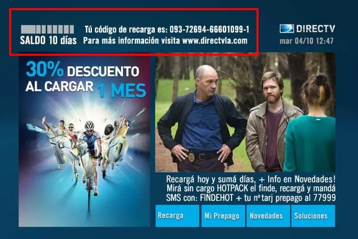 consulta de saldo directv prepago por internet - Cómo saber cuánto saldo tengo en DIRECTV Prepago