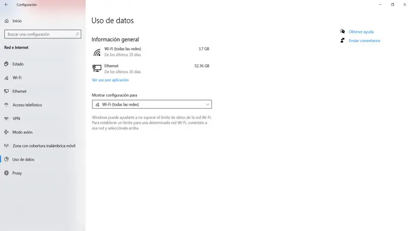 como ver el consumo de internet en mi pc - Cómo saber el consumo de datos en mi PC