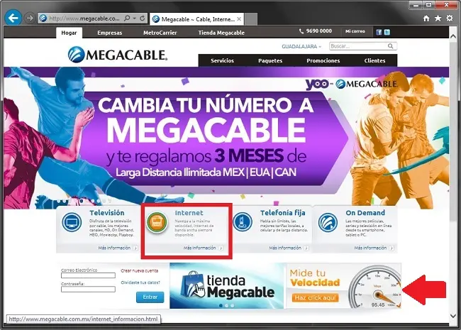 medir megas de internet megacable - Cómo saber el consumo de datos Megacable