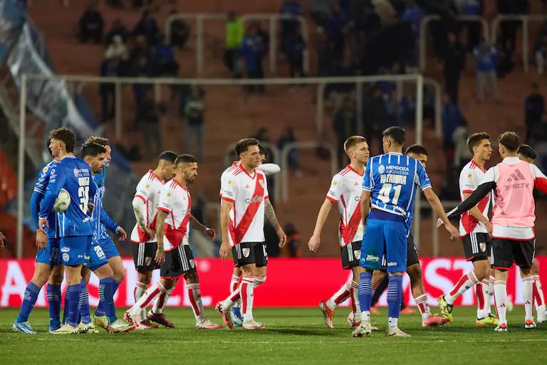 partido de river en vivo por internet hoy - Cómo salió Godoy Cruz vs River