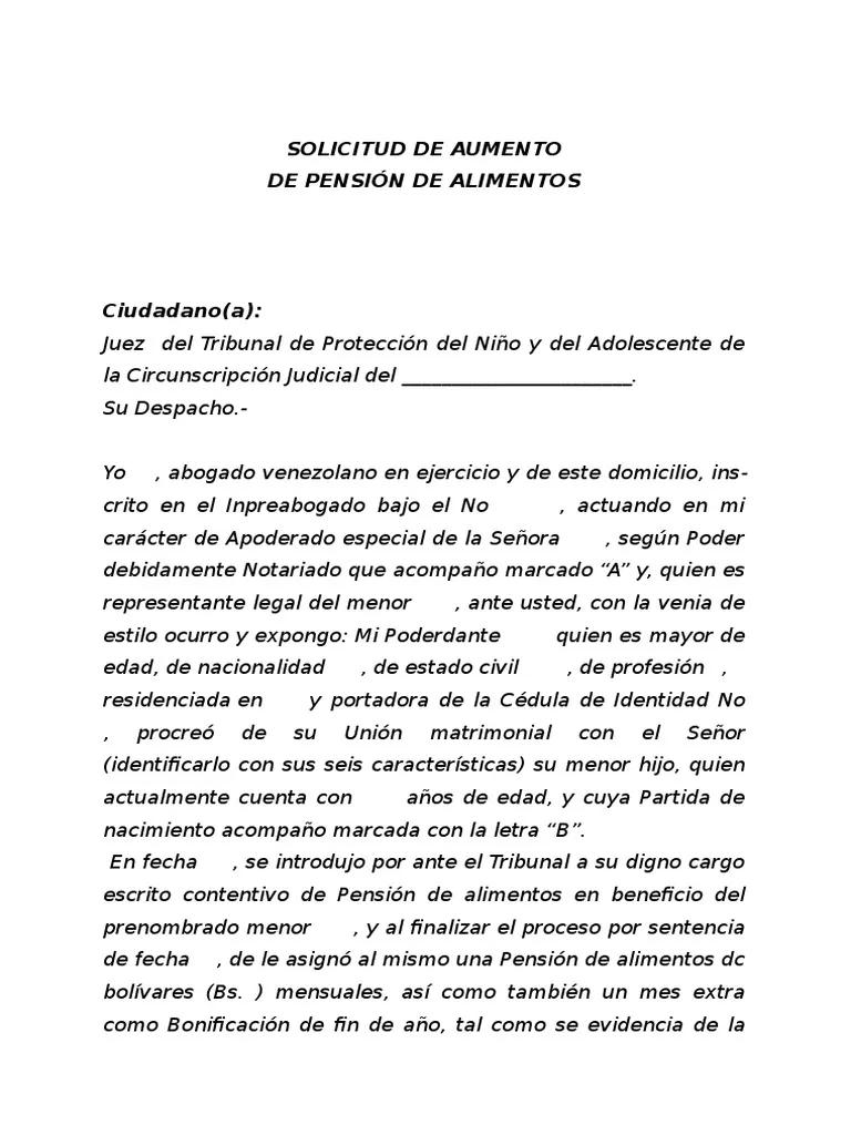 como solicitar reajuste de pension alimenticia por internet - Cómo se actualizan las pensiones de alimentos