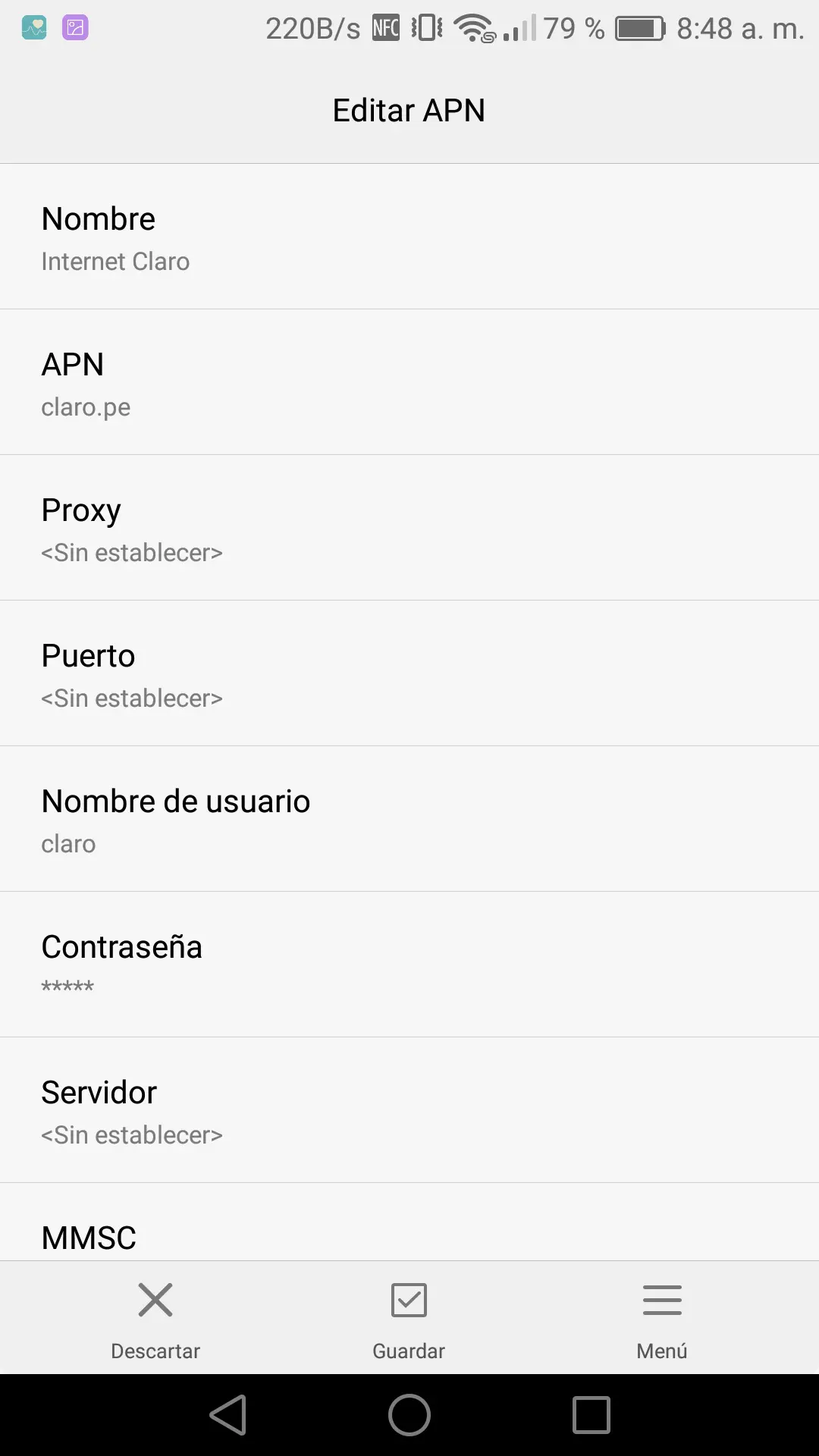 configuración de claro para internet - Cómo se configura el APN de Claro