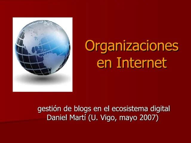 organizaciones de internet - Cómo se llama la organización de Internet