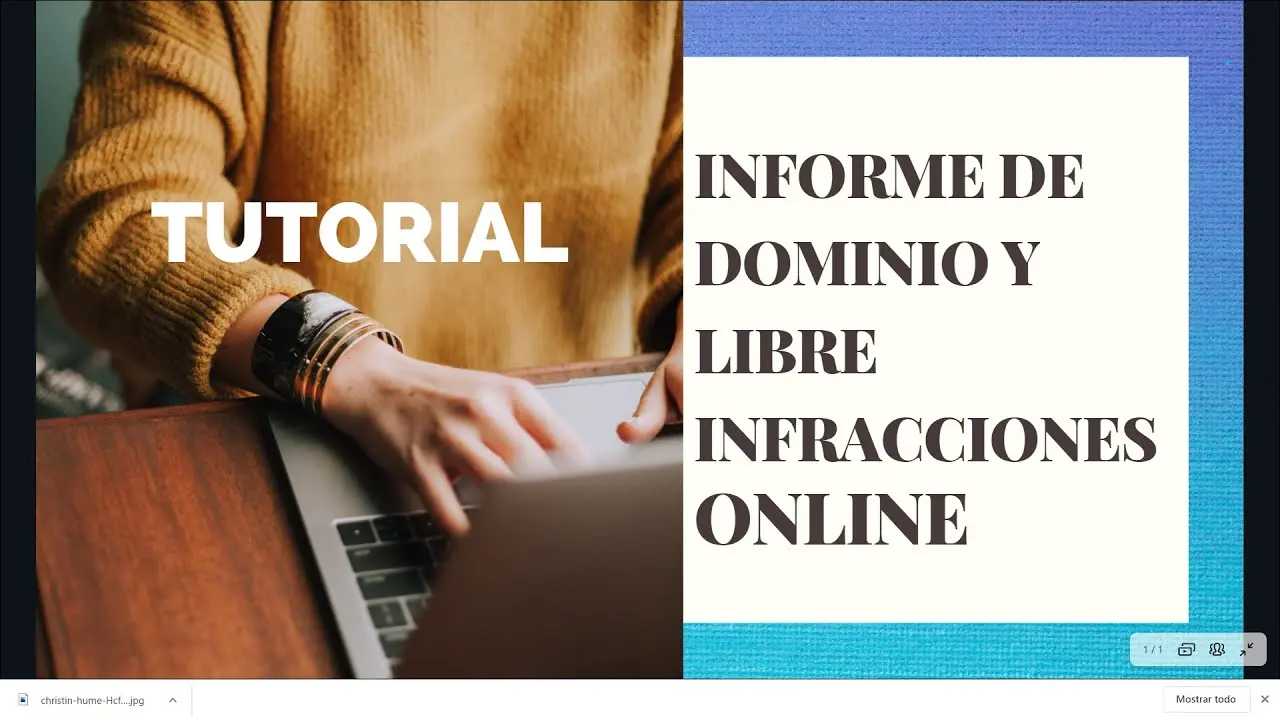 como pedir un estado de dominio por internet - Cómo se pide un informe de dominio